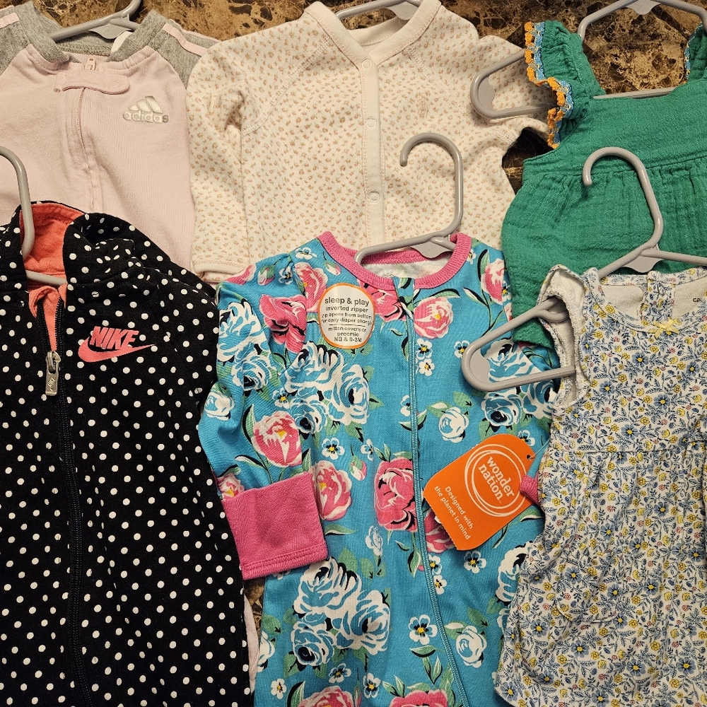 Newborn girls 0-3 month bundle